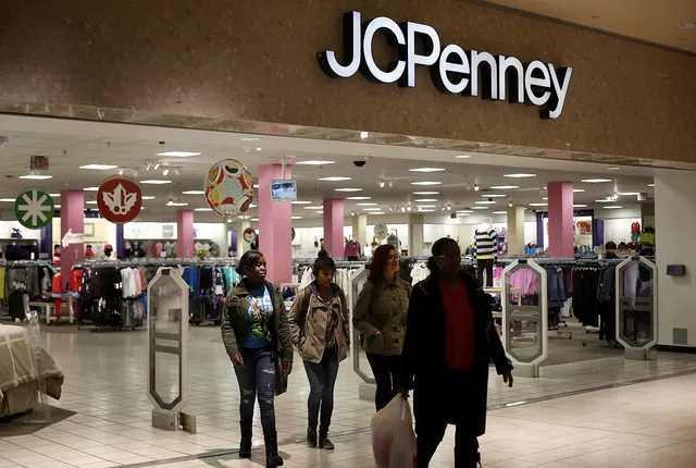 Shopping at JC Penney