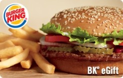 Burger King gift card